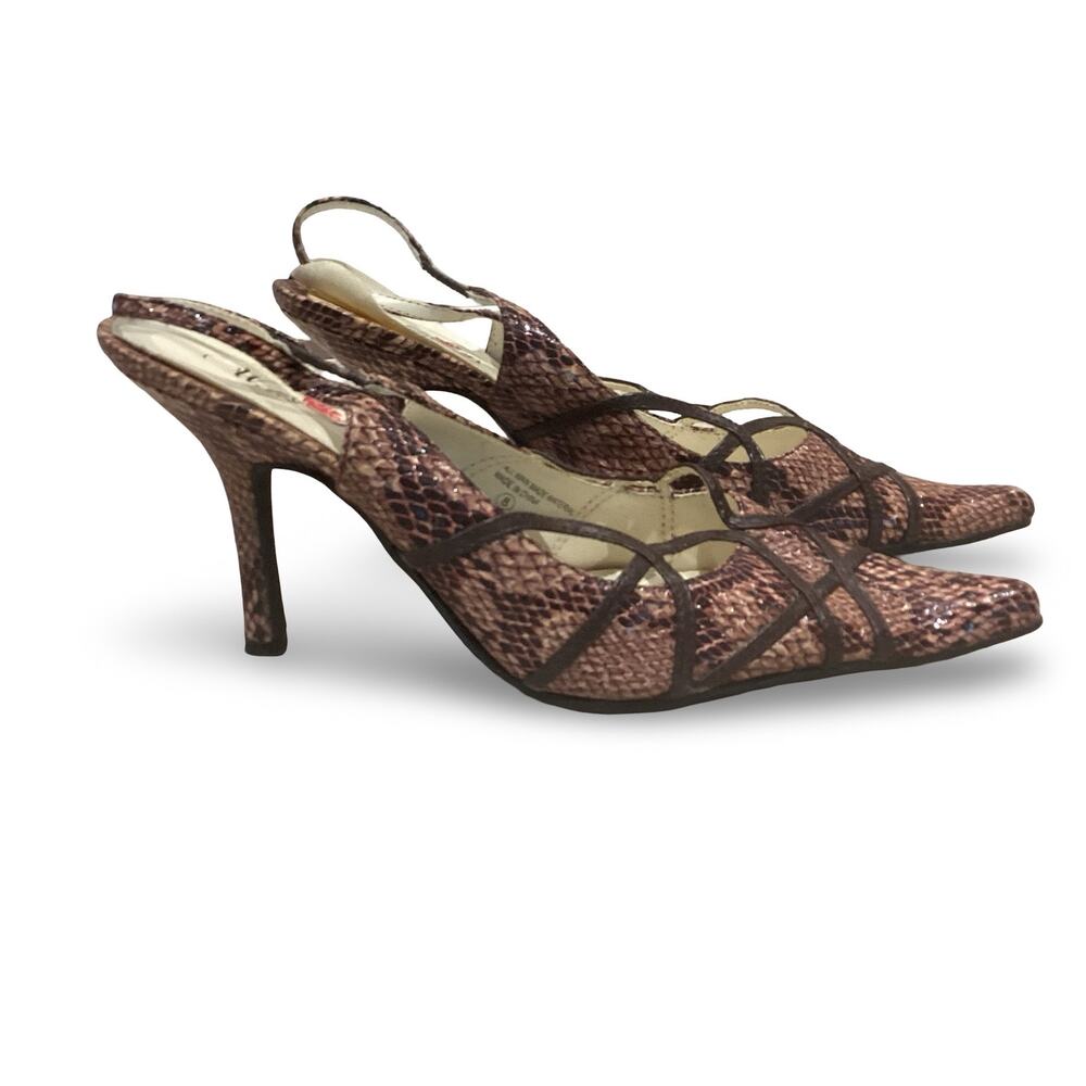 Wild Rose Slingback Pumps